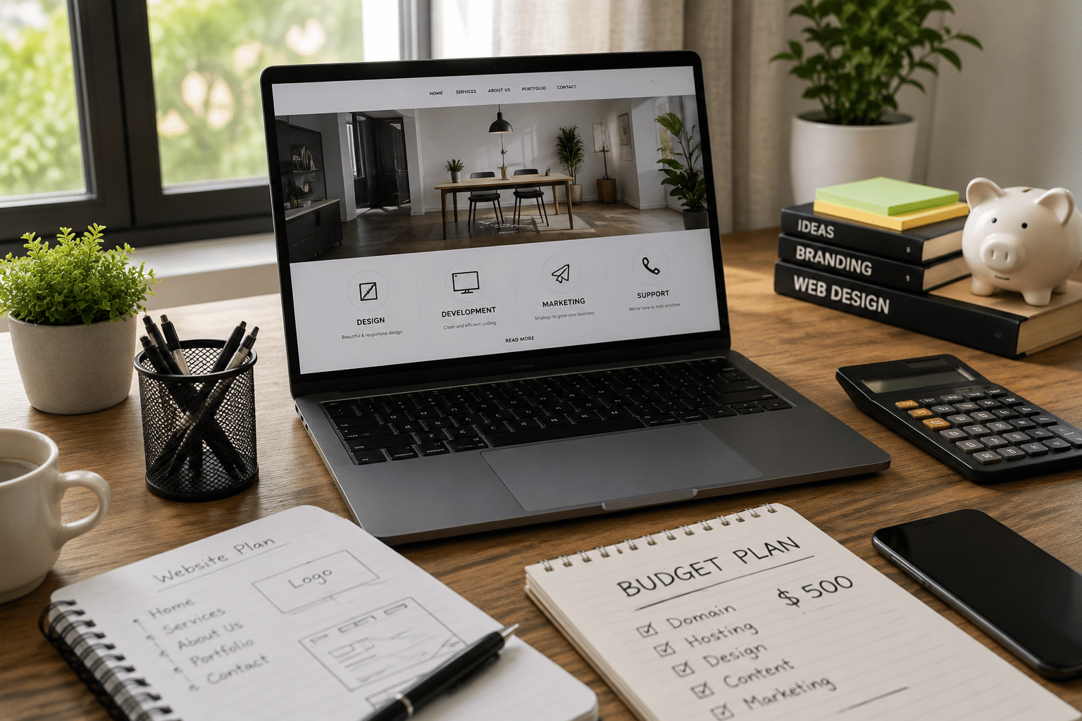 low cost web design