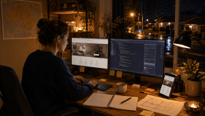 web design development