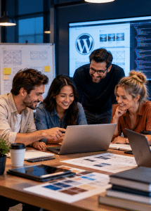 website by wordpress