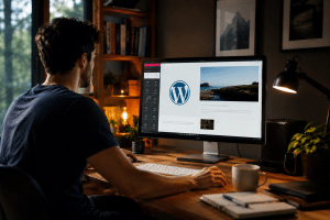 wordpress website design with elementor
